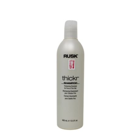 RUSK Thickr Shampoo for Fine or Thin Hair 13.5 oz, contains Thermplex Plus