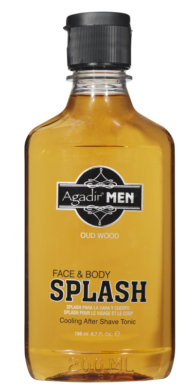 AGADIR Face Body Splash Cooling After-Shave Tonic 6.7oz NEW