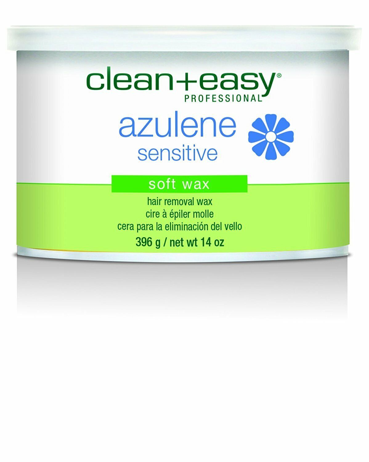 CLEAN + EASY Sensitive Wax 14 oz, Facial and Body waxing, Honey and Pine Rosins.