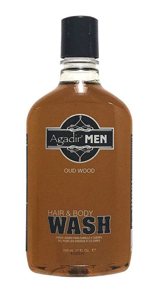 AGADIR MEN HAIR & BODY WASH 17 OZ~BRAND NEW
