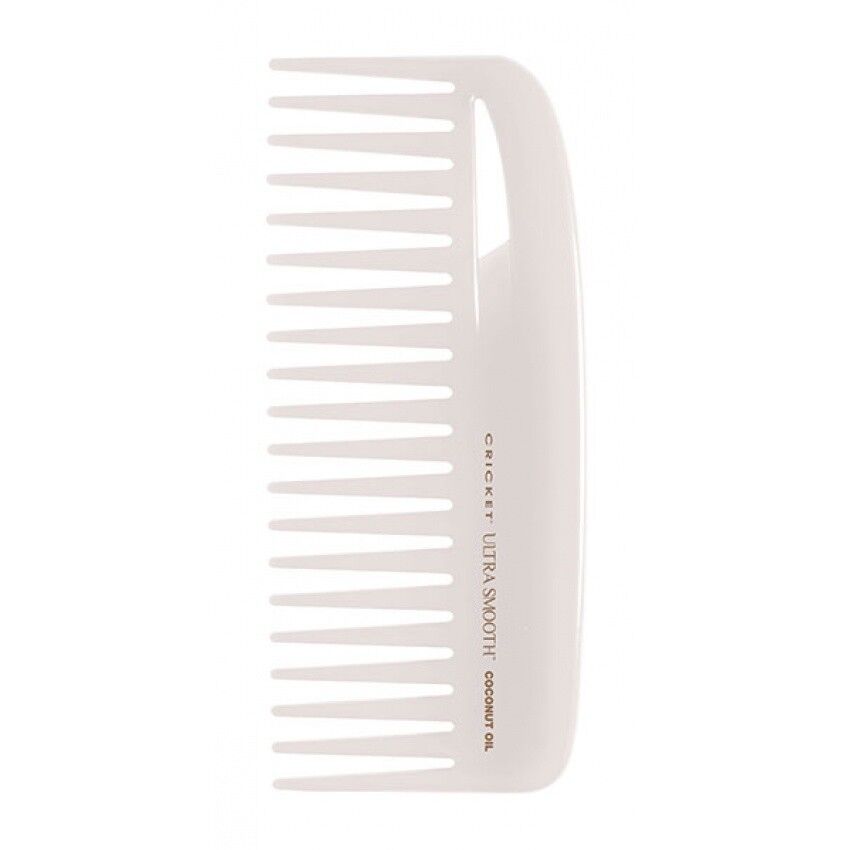 Cricket Ultra Smooth Coconut Conditioning Comb, infused with Keratin Protein