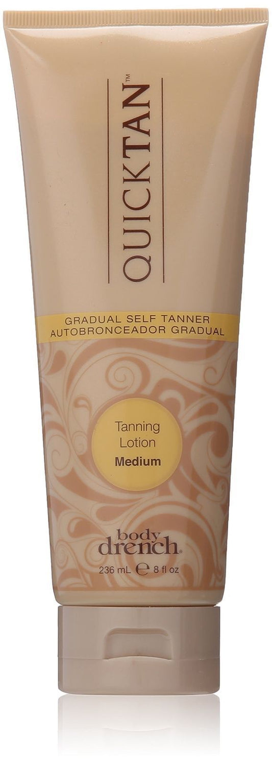 BODY DRENCH QUICKTAN TANNING LOTION MEDIUM 8.0 OZ