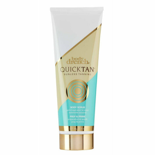 Body Drench Quick Tan Sunless Tanning Prep & Prime Body Scrub Before Tanning 7oz