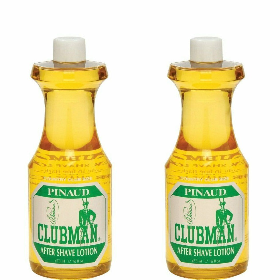 2 x CLUBMAN Pinaud After Shave Lotion 16 oz (PACK OF 2 )