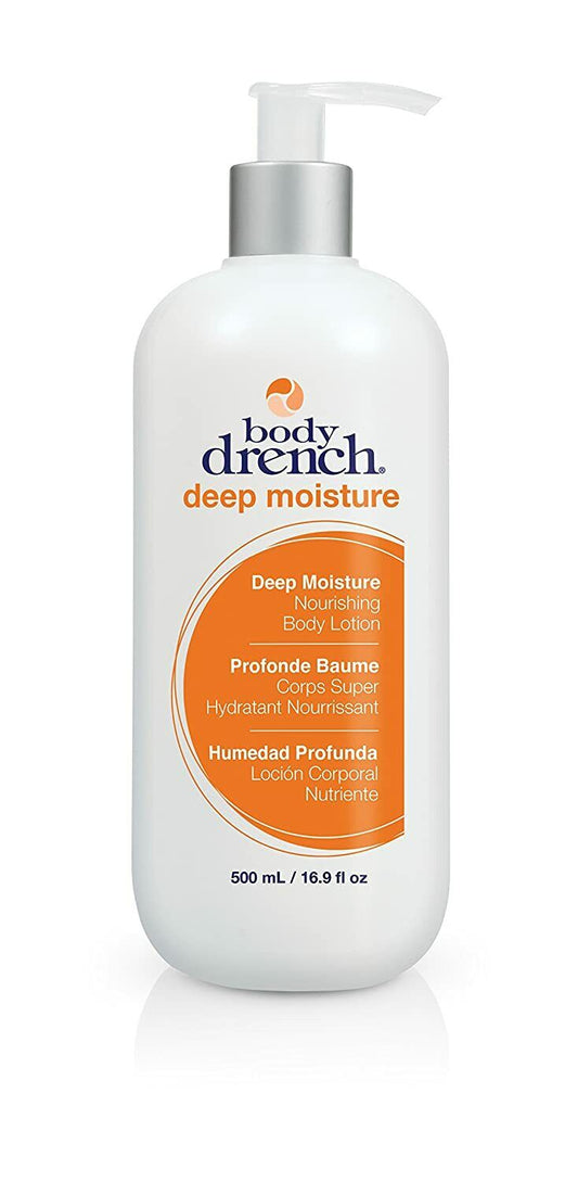 Body Drench Deep Moisture Nourishing Body Lotion for All Skin Types, 16.9 Fl Oz