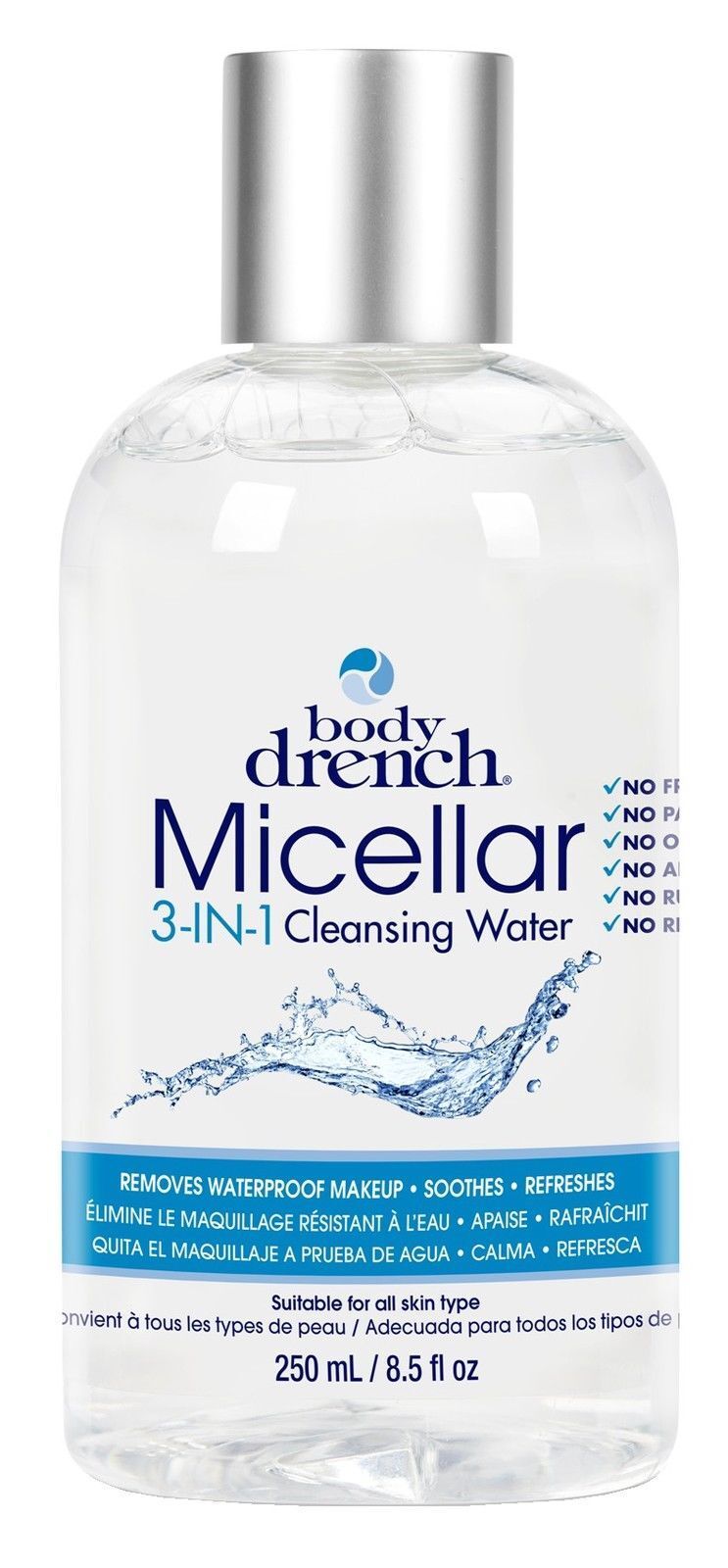 2 Bottles BODY DRENCH MICELLAR CLEANSING WATER 8.5 Ounce