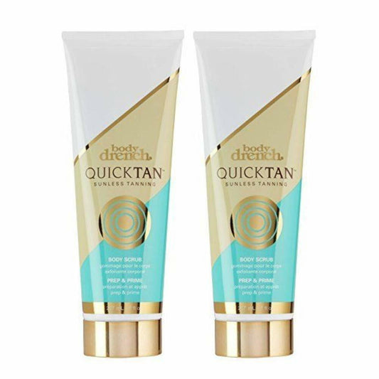 Body Drench Sunless Tanning Prep & Prime Body Scrub Before Tanning 7oz (2 pack)