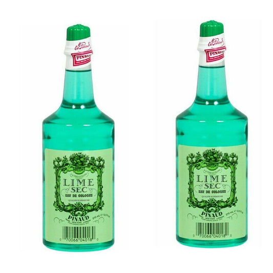 2 Bottles CLUBMAN PINAUD After Shave Lime Sec Cologne 12.5 oz