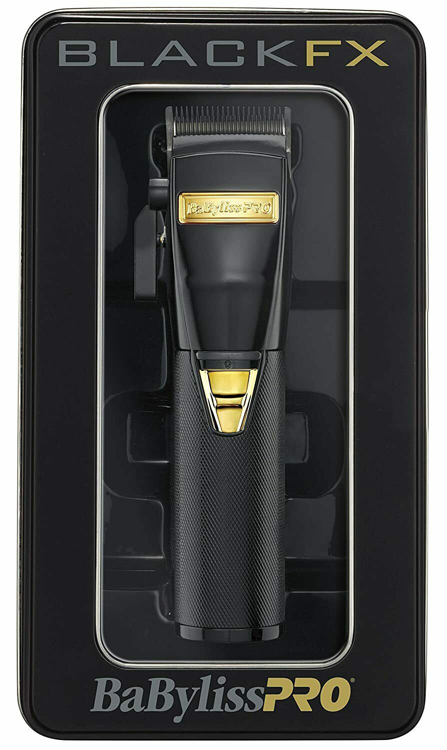 Babyliss Pro FXFX870BN BlackFX Professional Cordless Clippers Ferrari Engine-NEW