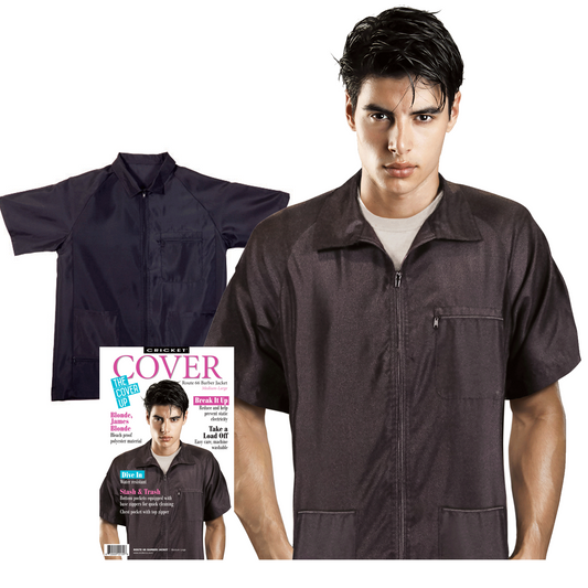 CRICKET Cover Up Route 66 Barber Jacket Medium-Large