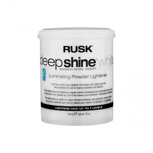 RUSK luminating powder lightener WHITE 16 Oz
