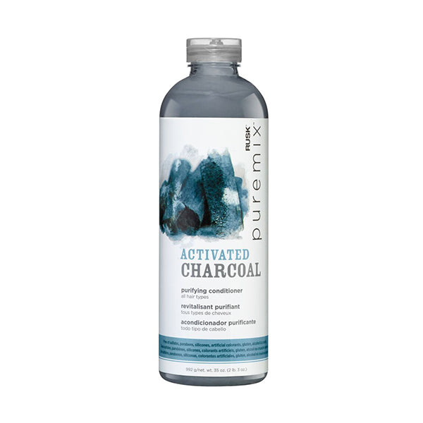 RUSK PUREMIX ACTIVATED CHARCOAL CONDITIONER 12oz