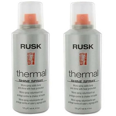 2 x Rusk Thermal Shine Spray 4.4 oz Brand (2 Bottles)
