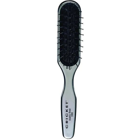CRICKET Static Free Visage Sculpting Cushioned Brush with Aluminum Finish 390