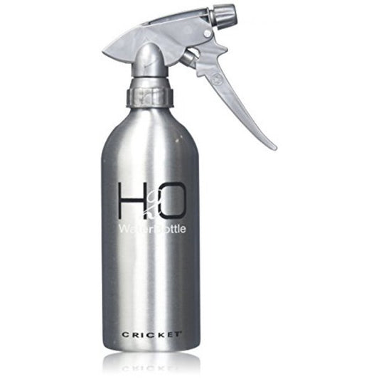 Cricket H2O Aluminum Spray Bottle 14 fl. Oz, with adjustable spray nozzle