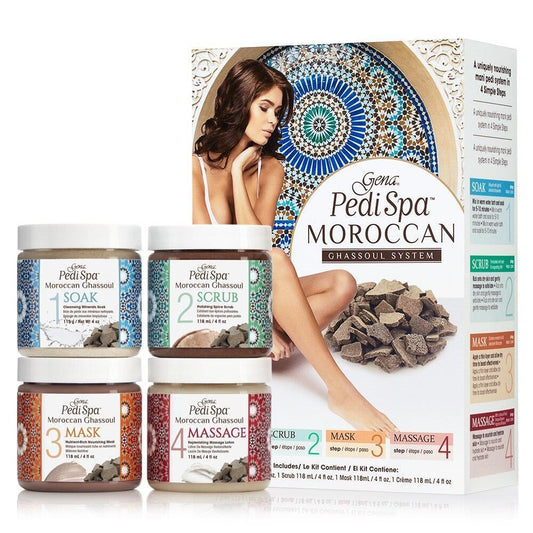 GENA PediSpa MOROCCAN GHASSOUL SYSTEM KIT