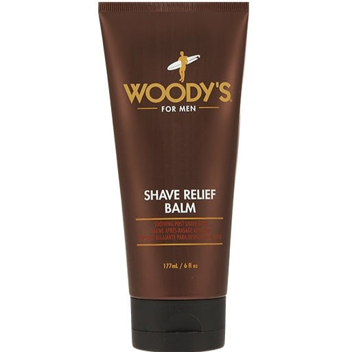 WOODY'S Quality Grooming For Men SHAVE RELIEF BALM SOOTHING 6 oz.