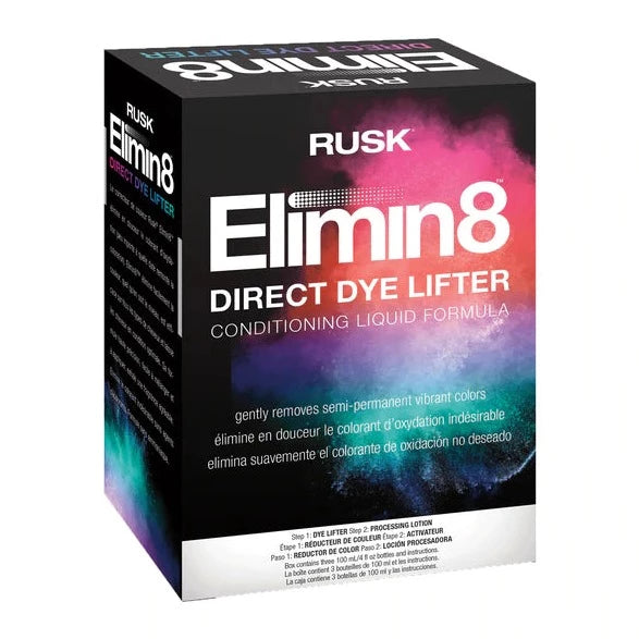 RUSK Elimin8 Direct Dye Lifter Liquid Formula