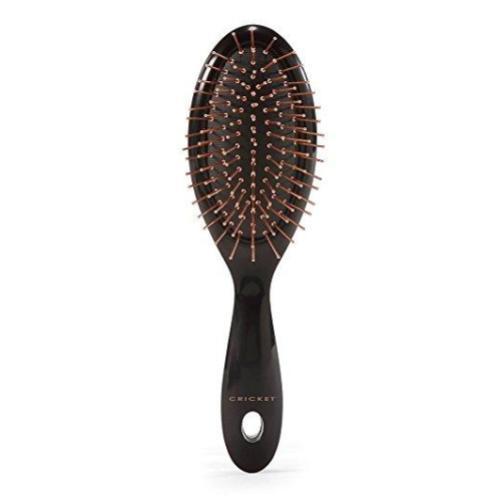 CRICKET Copper Clean Travel Oval Paddle Brush Build-Up