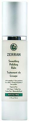 ZERRAN SMOOTHING POLISHING HAIR BALM 1.7 OZ 100% VEGAN ANTI-FRIZZ