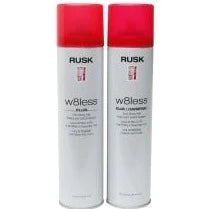 2 X RUSK W8LESS PLUS HAIRSPRAY 10 OZ ** (2 PACKS)