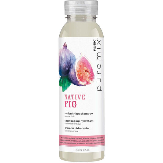 RUSK PUREMIX Native Fig Replenishing Shampoo 12oz