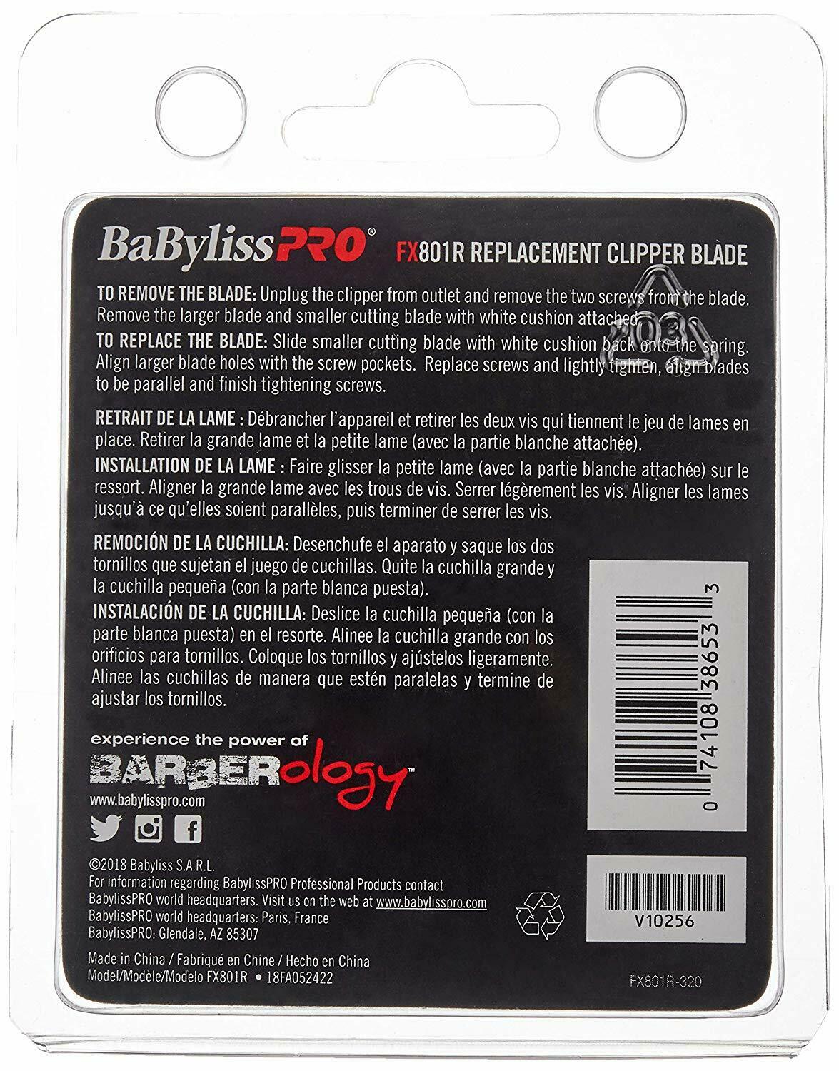 BABYLISS PRO FX801R Blade for FX870RG FX870G FX880