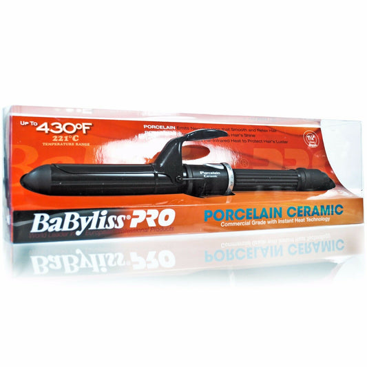 BABP125S BaBylissPRO BaBylisPRO Porcelain Ceramic 1¼" Spring Curling Iron