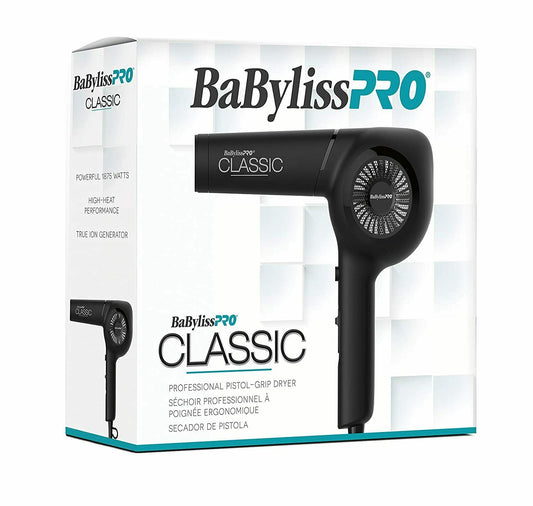 Babyliss Pro Nano Titanium BB5175UC Classic Black Dryer