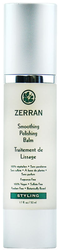 ZERRAN SMOOTHING POLISHING HAIR BALM 1.7 OZ 100% VEGAN ANTI-FRIZZ