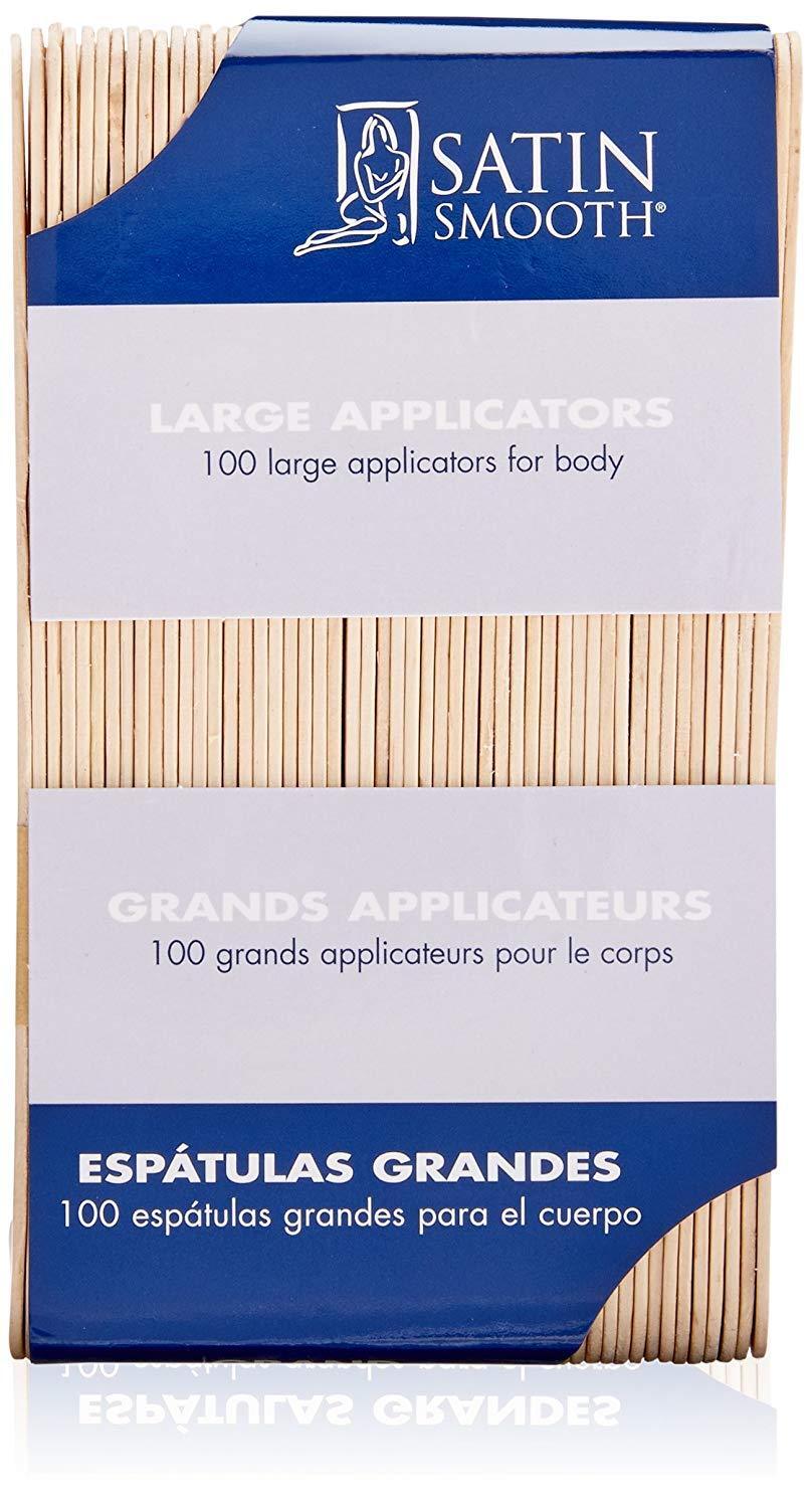 Satin Smooth Large Applicators 100pk SSWA03 for Body and Legs