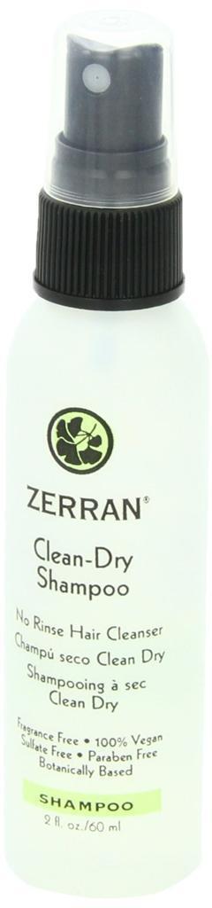 ZERRAN CLEAN DRY SHAMPOO 8 OZ