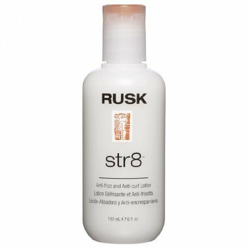 Rusk Str8 Anti-Frizz and Anti-Curl Lotion 6 oz