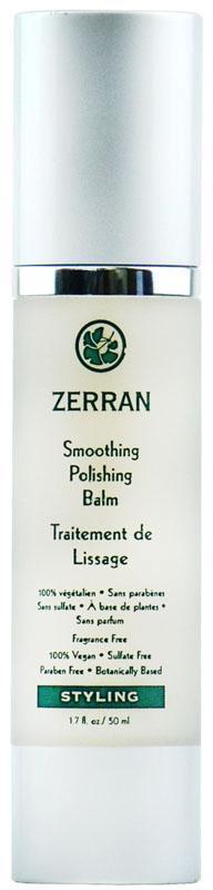 ZERRAN SMOOTHING POLISHING HAIR BALM 1.7 OZ 100% VEGAN ANTI-FRIZZ