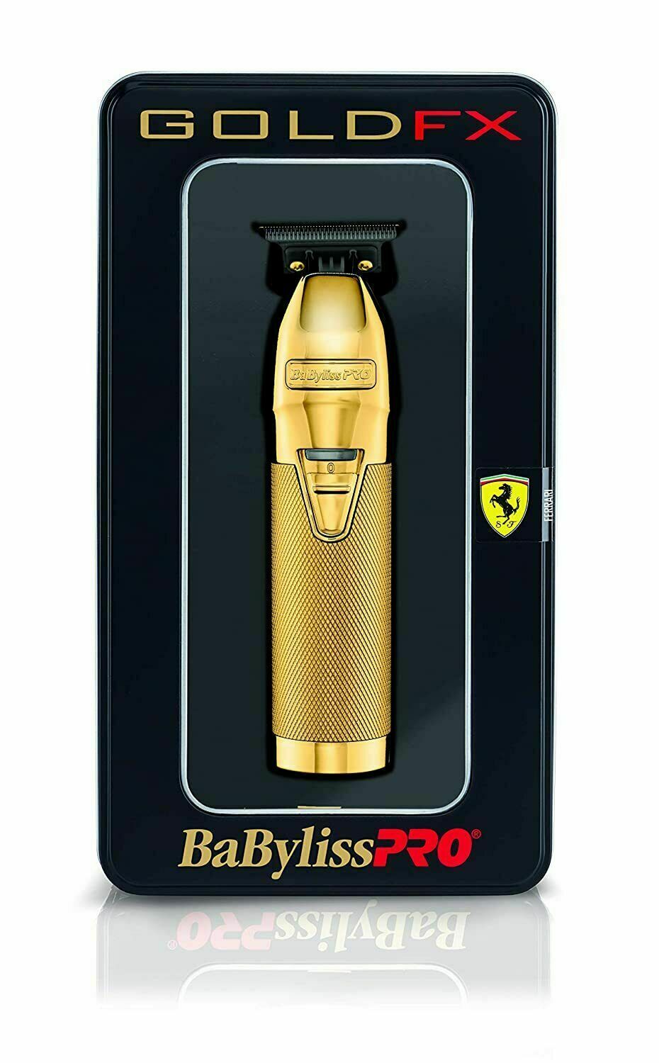 BaByliss PRO Gold FX787G Skeleton Exposed T-Blade Outlining Cordless Trimmer