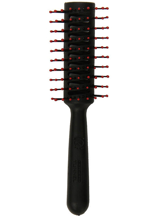 CRICKET Static Free Tunnel Brush Accelerate Air Flow, Flared Bristle