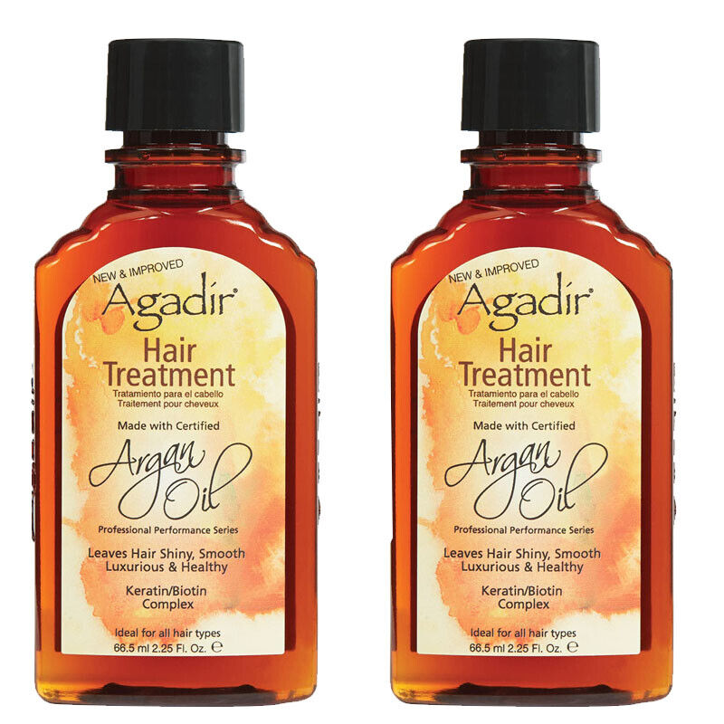 Agadir Argan Oil Hair Treatment 66.5 mL  2.25 Fl. Oz. ( pack of 2)