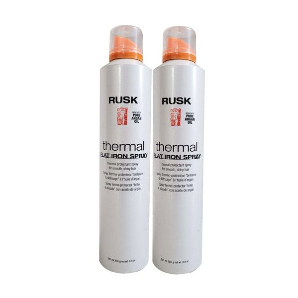 2 X Rusk - Thermal Flat Iron Hair Spray 8.8 oz