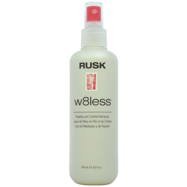 RUSK Designer Collection W8less Shaping and Control Hairspray, 8.5 fl. oz.