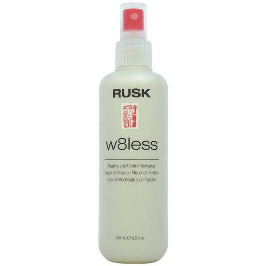 RUSK Designer Collection W8less Shaping and Control Hairspray, 8.5 fl. oz.