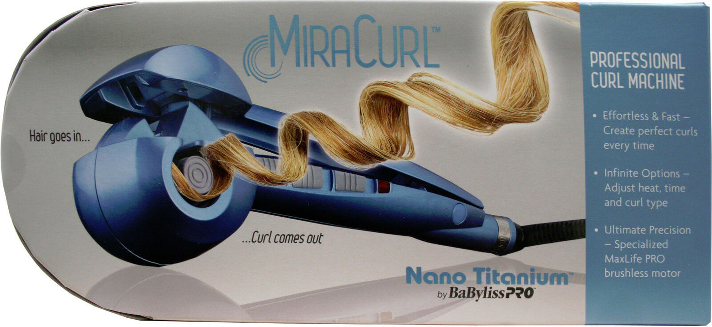 BABYLISS PRO Nano Titanium MiraCurl Professional Curl Machine – BABNTMC1
