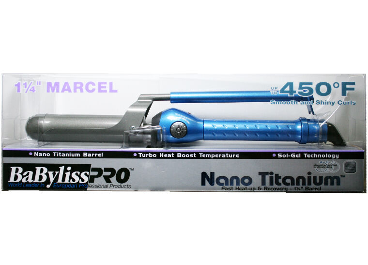 BaByliss Pro Nano Titanium 1-1/4" Marcel Curling Iron BABNT125M