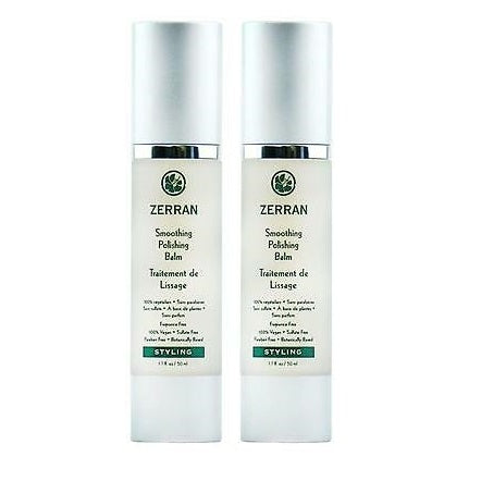 2 X ZERRAN SMOOTHING POLISHING HAIR BALM 1.7 OZ (2 PACKS)